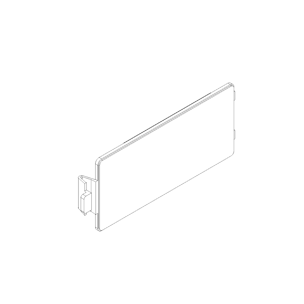Monitor Console Battery Cover