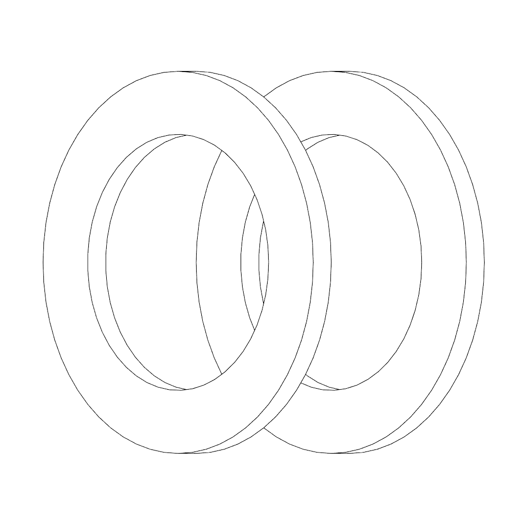 Catch Roller Washers (2pc)